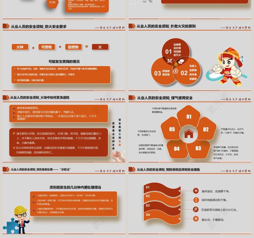 完整2019年安全生产教育ppt设计模板安全生产ppt第4张