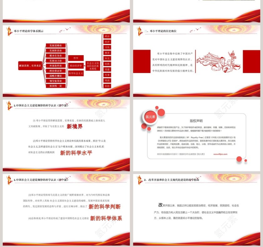 邓小平理论专题党课PPT解读第7张