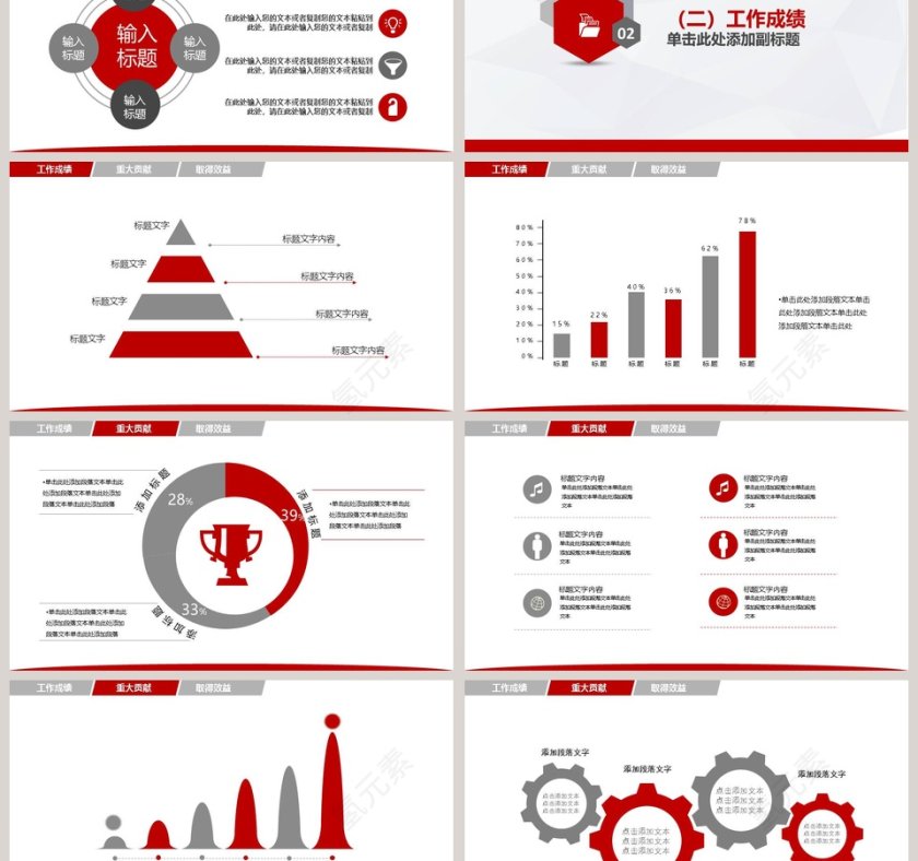 年度总结汇报及新年计划PPT第3张