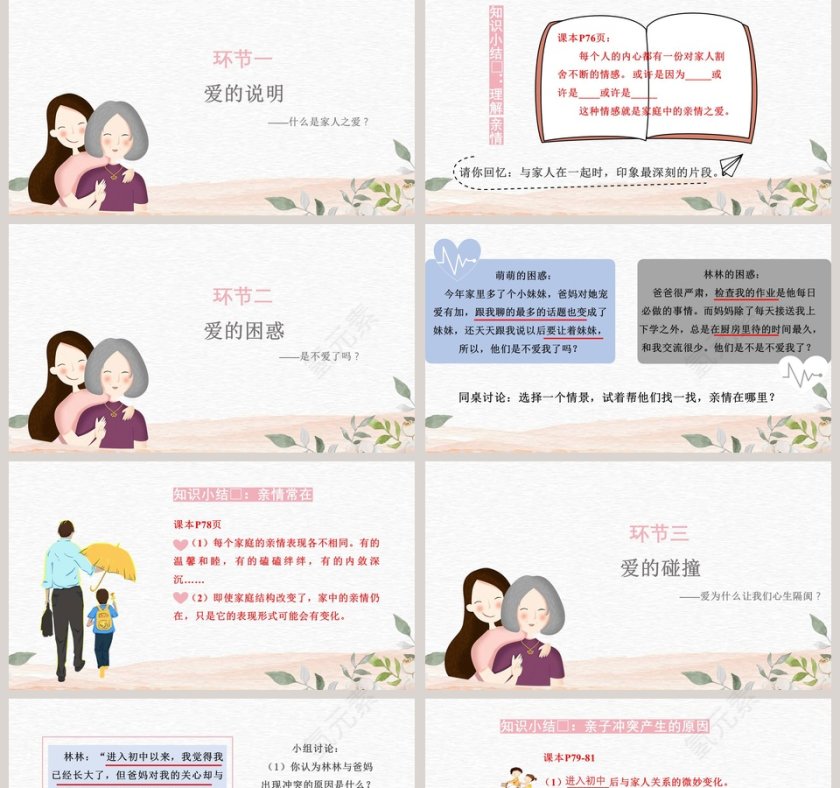 鄂教版三年级科学下册课件PPT模板第2张