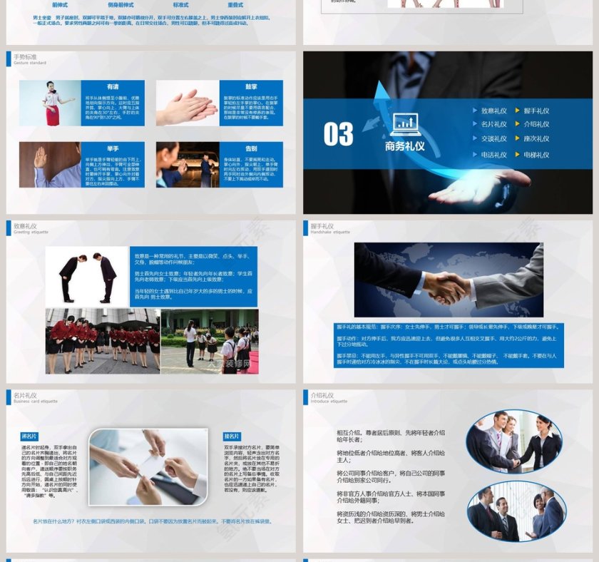 商务礼仪与职业形象礼仪培训PPT第4张