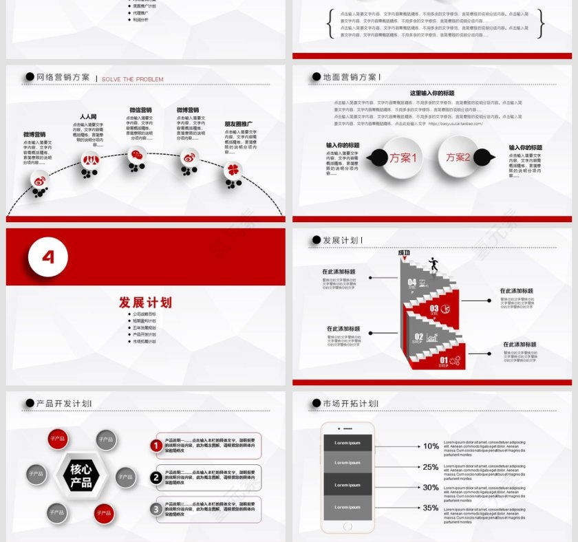 完整框架商业融资计划书第4张