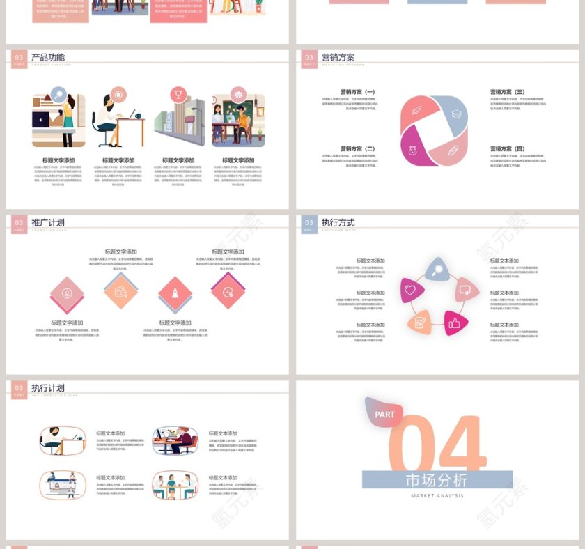 商务大气商业项目计划书PPT模板第4张