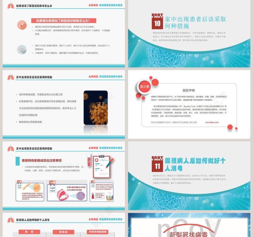 预防新型冠状病毒肺炎防控知识宣传PPT第5张
