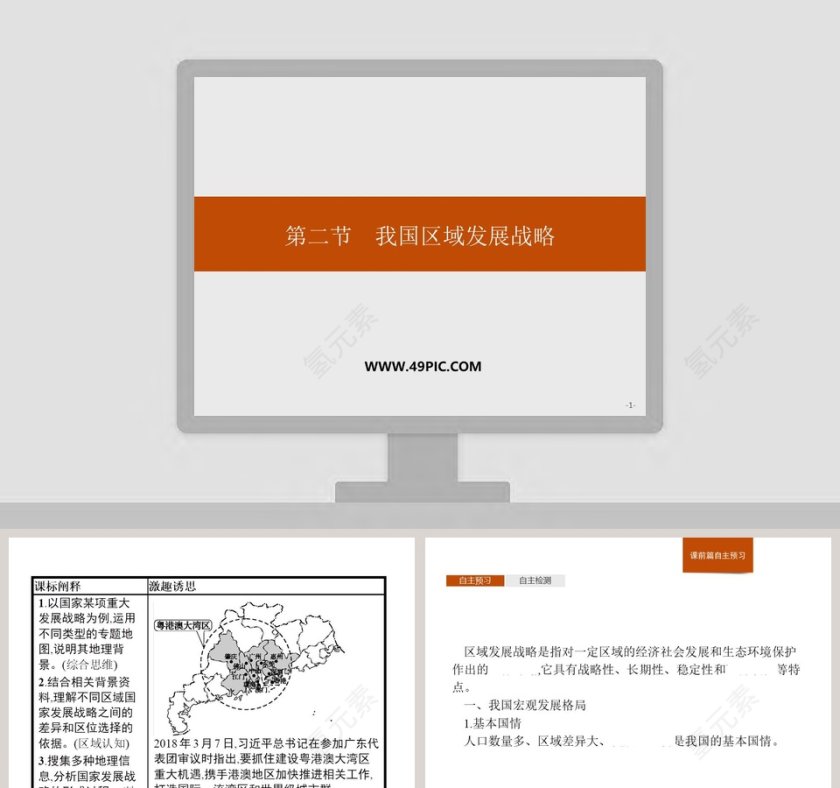 第二节我国区域发展战略教学ppt课件第1张