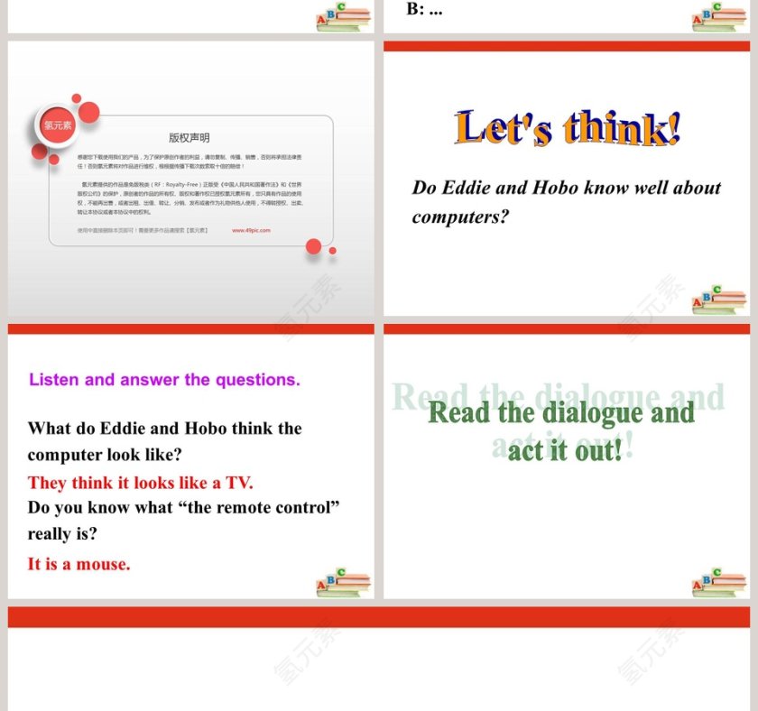 Unit 3 Online tours产品发布使用PPT模板第6张