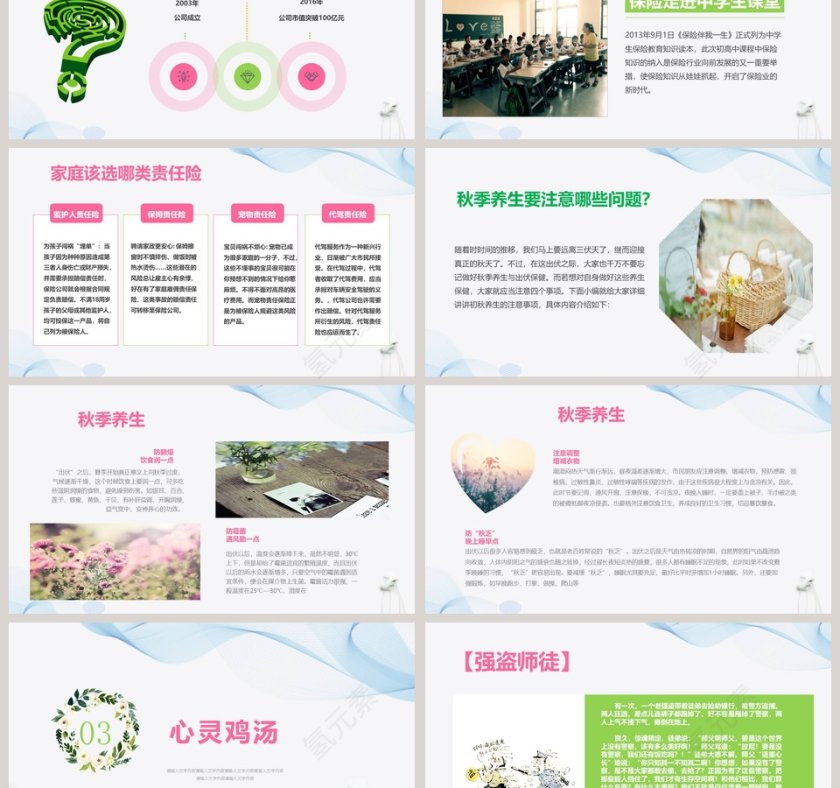 早会PPT模板早会晨会会议PPT第3张