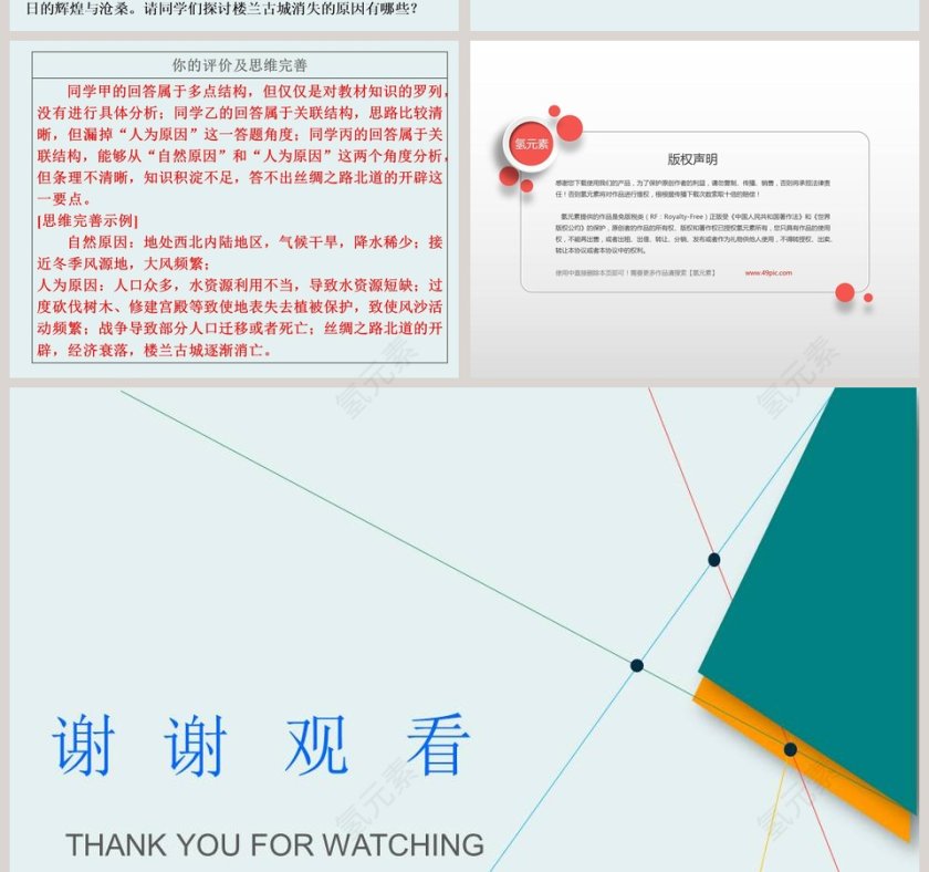 第二节风成地貌PPT模板第8张