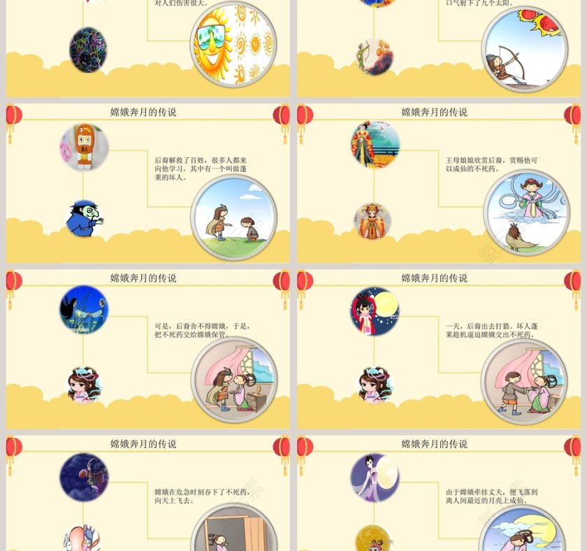 小学幼儿园“中秋佳节”主题班会PPT课件第3张