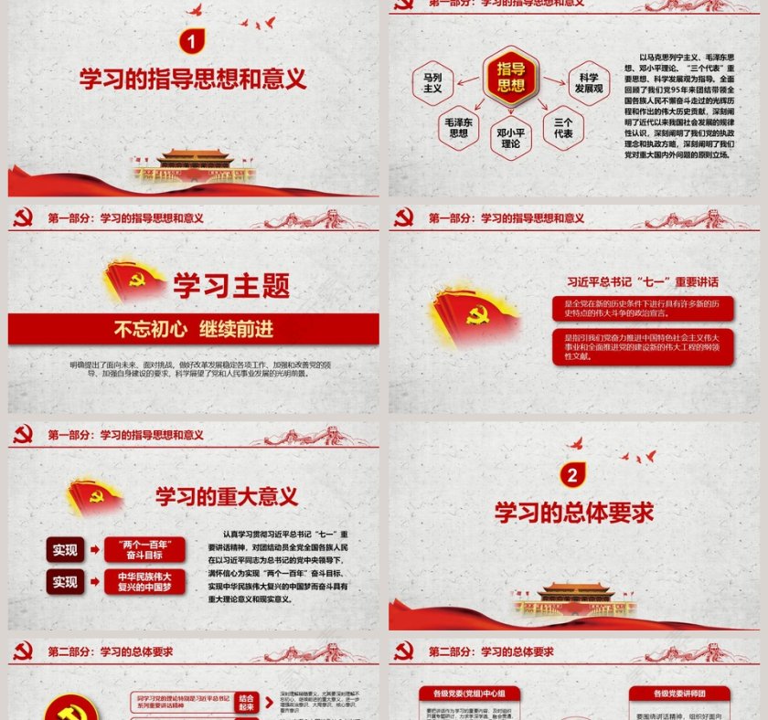 不忘初心继续前进学习解读习近平总书记“七一”重要讲话精神第2张