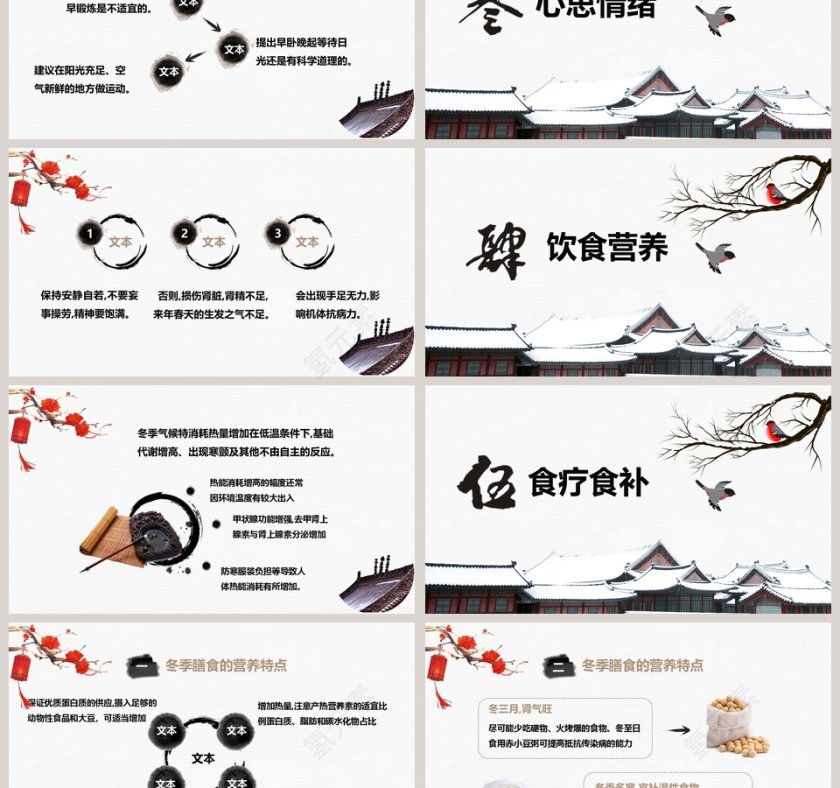 冬季养生饮食知识PPT讲座 第3张