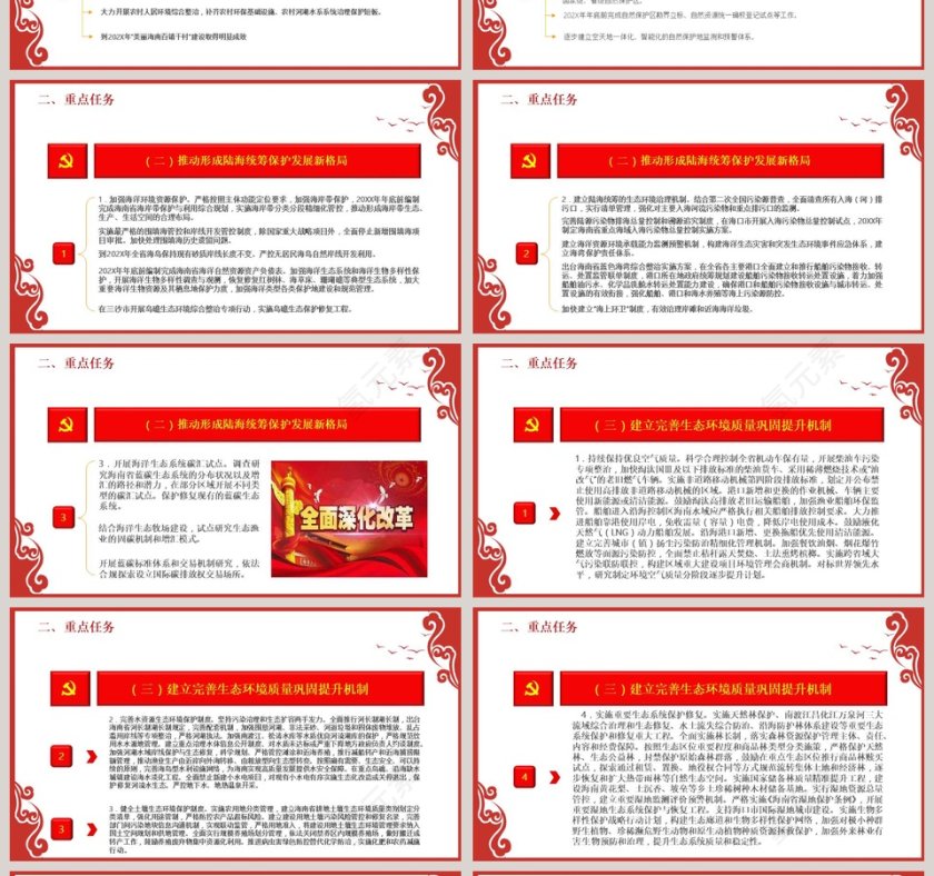 国家生态文明试验区（海南）实施方案解读PPT模板第4张