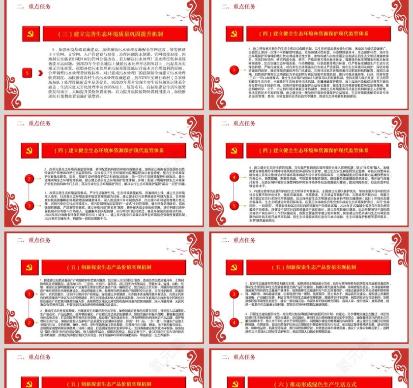 国家生态文明试验区（海南）实施方案解读PPT模板第5张