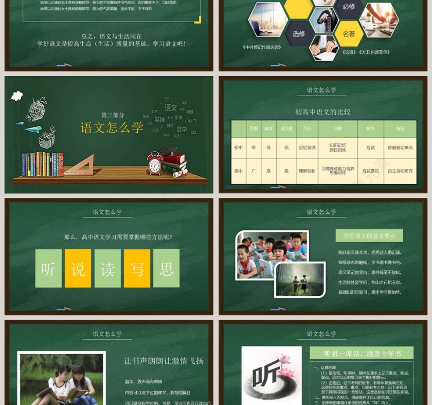 高中语文开学第一课PPT 第3张