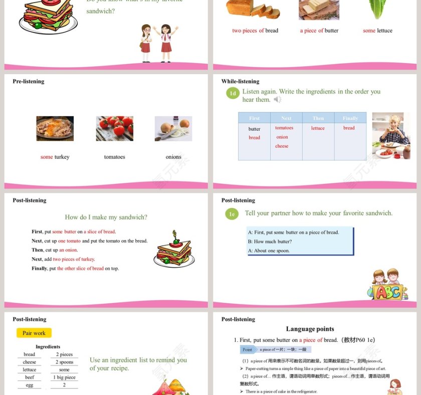 人教版八年级英语上册section B PPT课件第3张