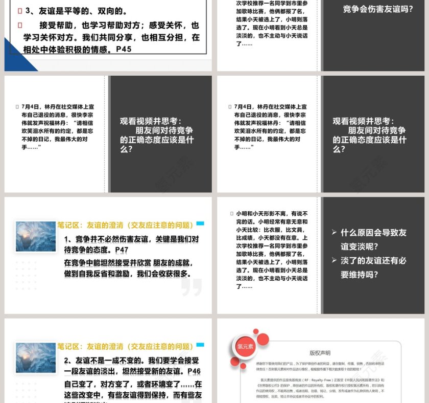 第四课 友谊与成长同行-深深浅浅话友谊教学ppt课件第3张