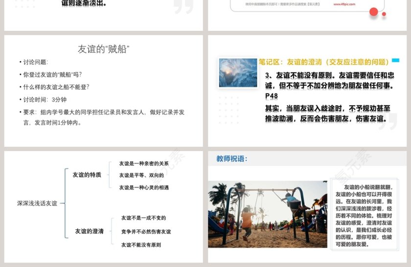 第四课 友谊与成长同行-深深浅浅话友谊教学ppt课件第4张