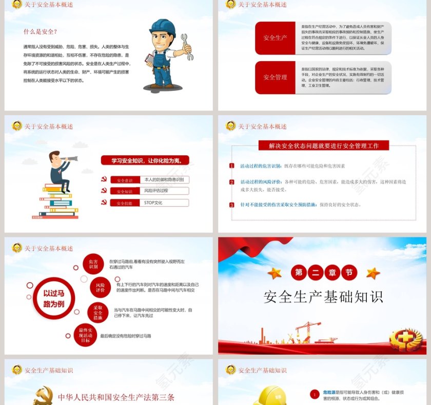 全国安全生产月企业安全生产教育管理PPT第2张
