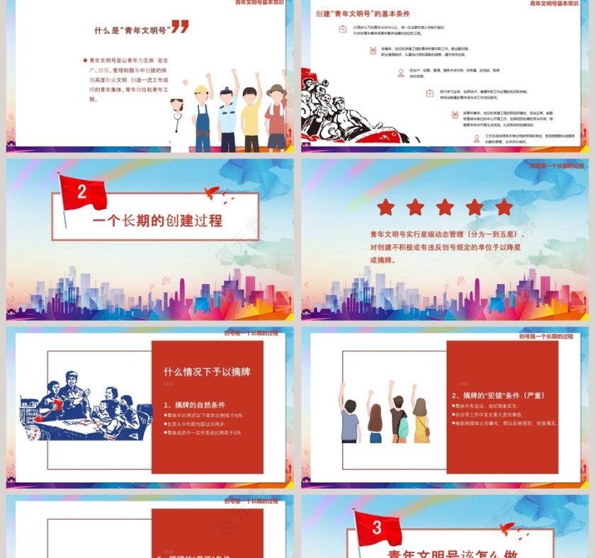 青年文明号该做什么PPT模板第2张
