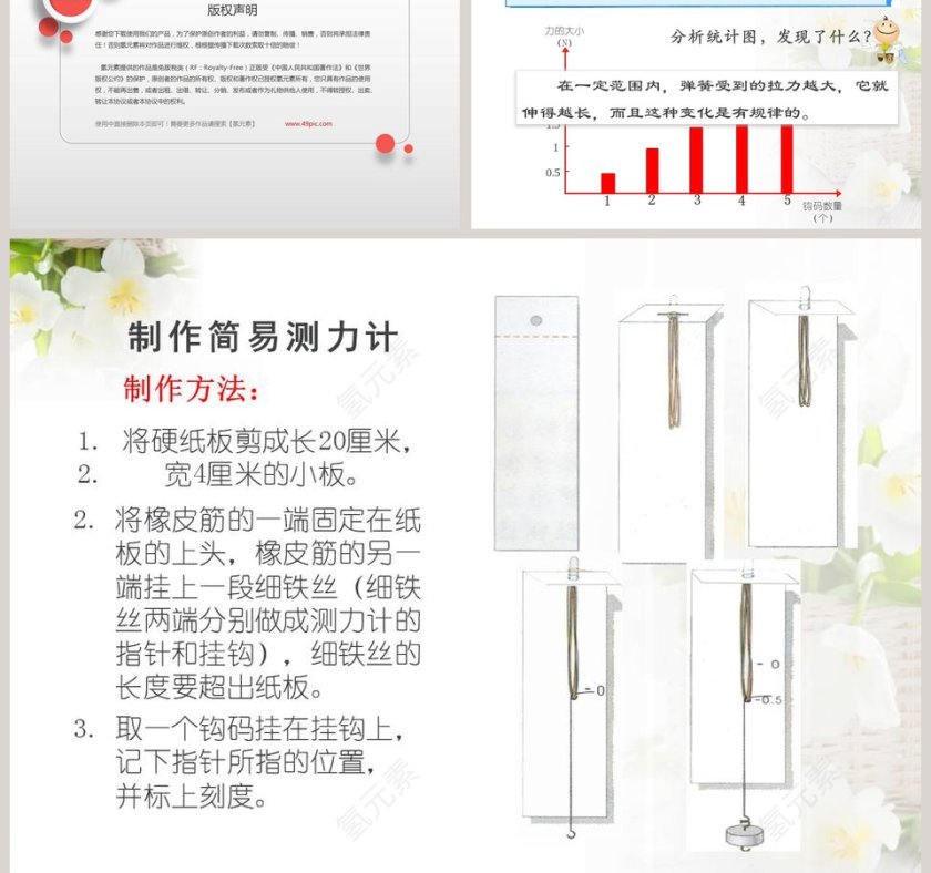 弹簧和橡皮筋教学ppt课件第3张