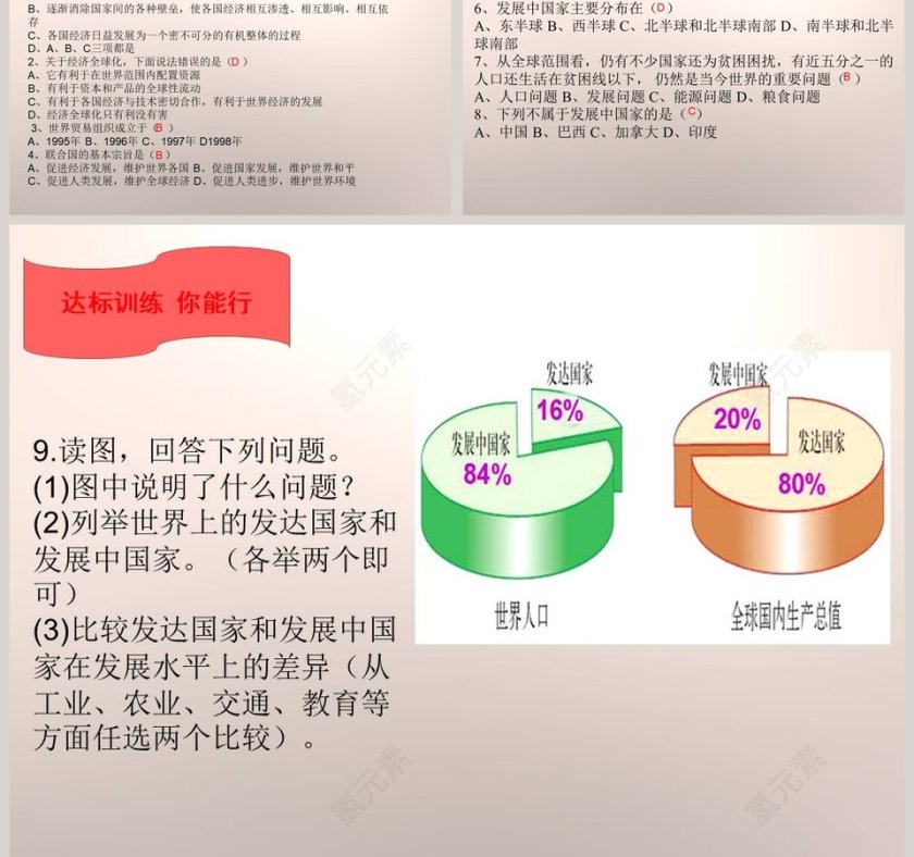 全球化与不平衡发展教学ppt课件第5张