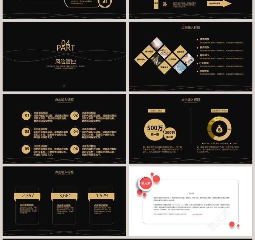 完整框架商业项目融资计划书第4张