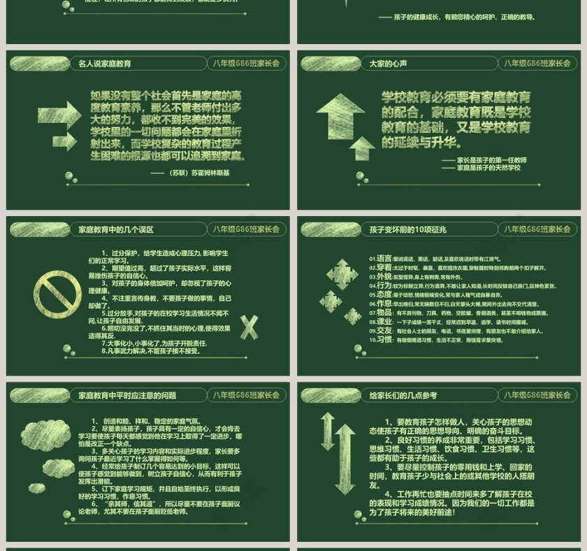 热烈欢迎各位家长的到来期末家长会PPT第4张