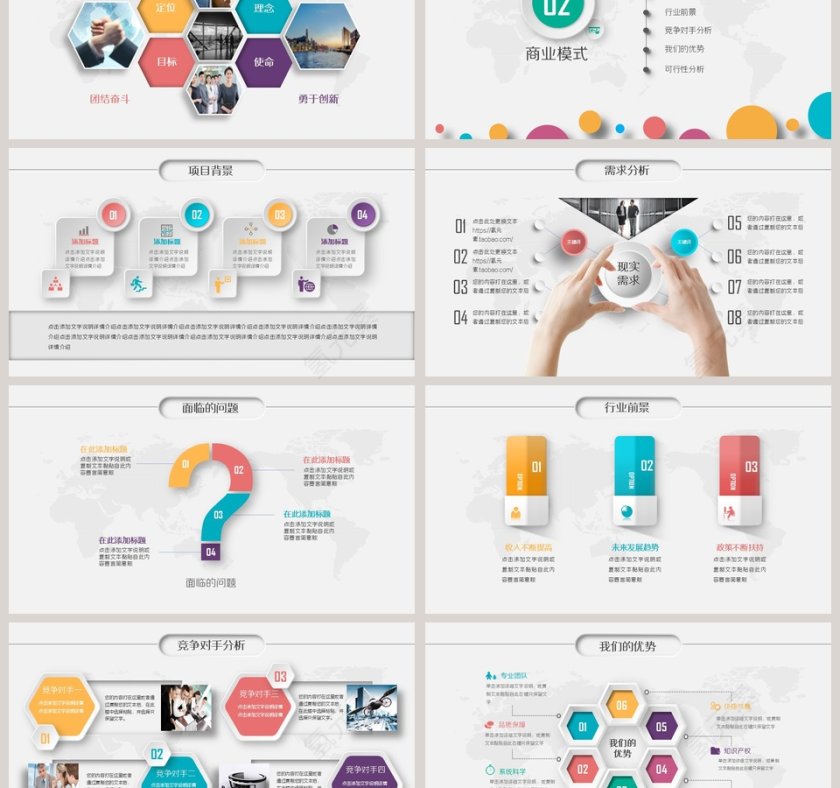 完整框架商业项目计划书第3张