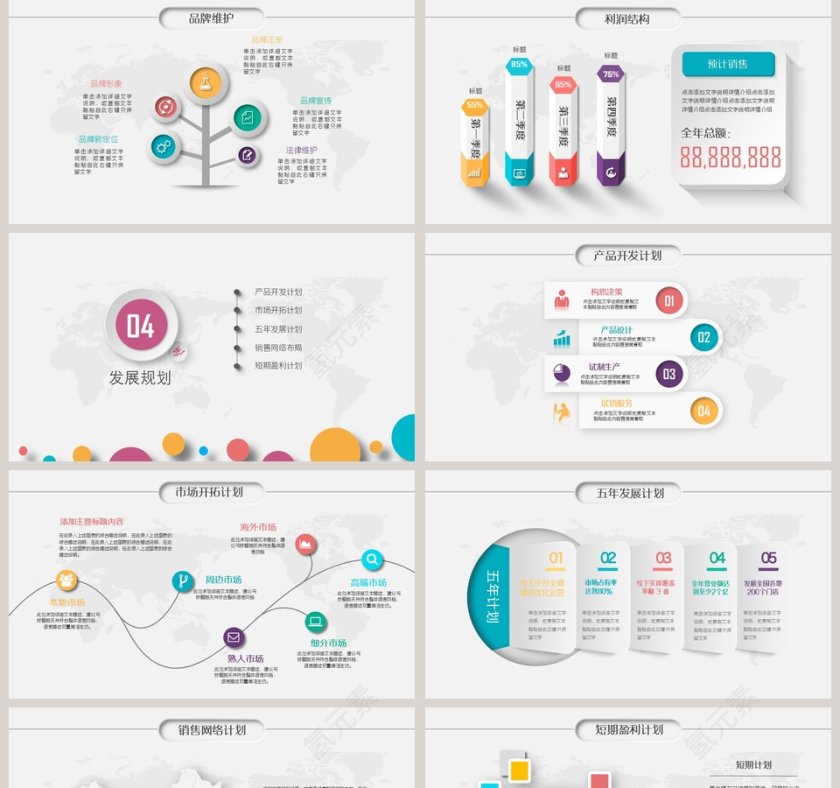 完整框架商业项目计划书第5张