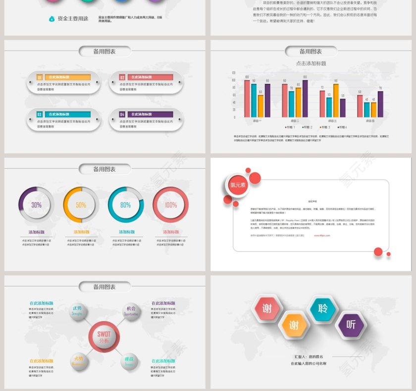 完整框架商业项目计划书第7张