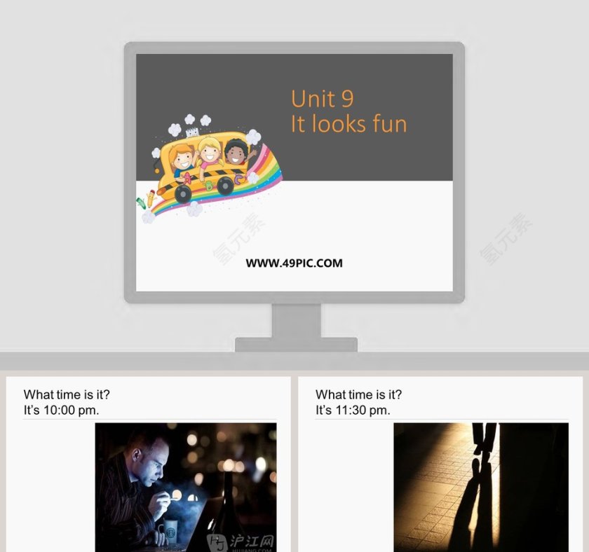 Unit 9-It looks fun教学ppt课件第1张