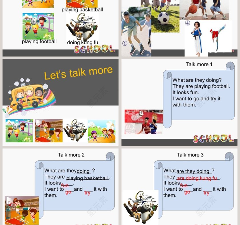 Unit 9-It looks fun教学ppt课件第5张