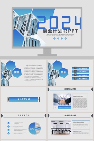 完整框架商业计划书PPT