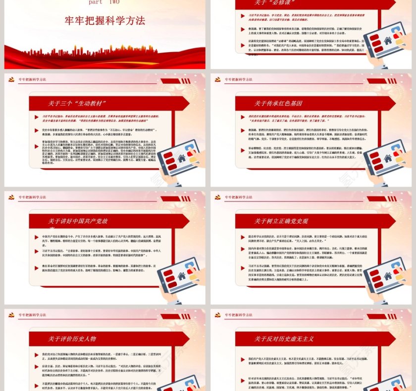 把党的历史学习好总结好传承好发扬好专题党课PPT第3张