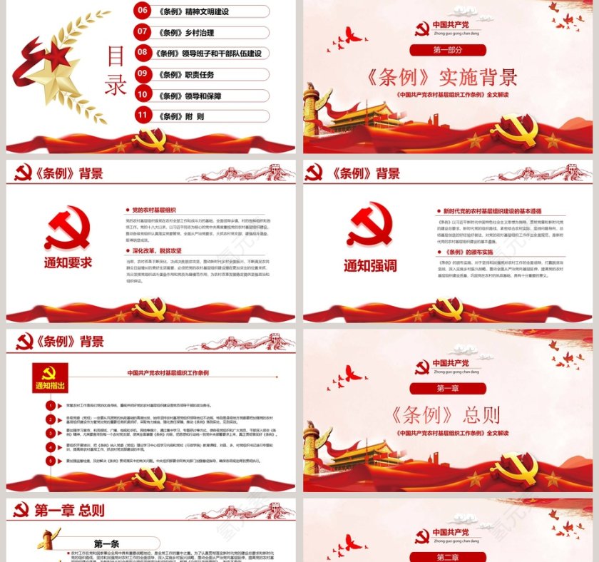 中国共产党农村基层工作条例第2张