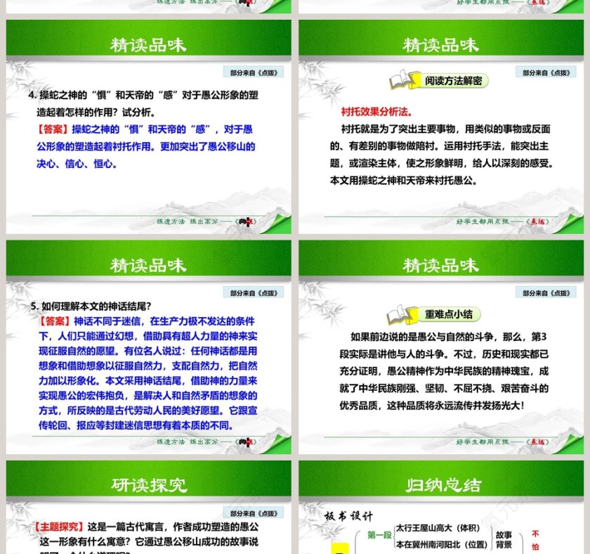 课文解析愚公移山语文课件PPT第10张