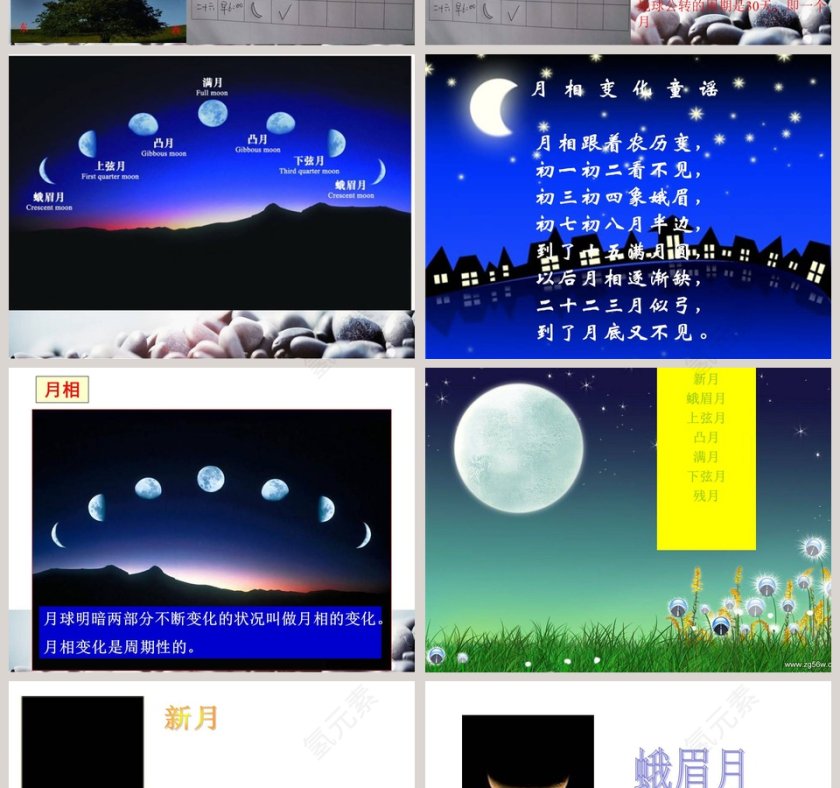 观察月球教学ppt课件第4张