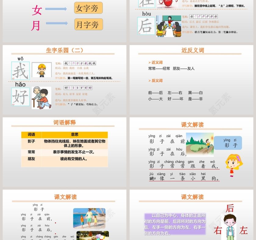 课文解析影子语文课件PPT第3张