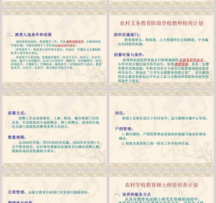 简约清新大学生就业指导PPT模板第8张