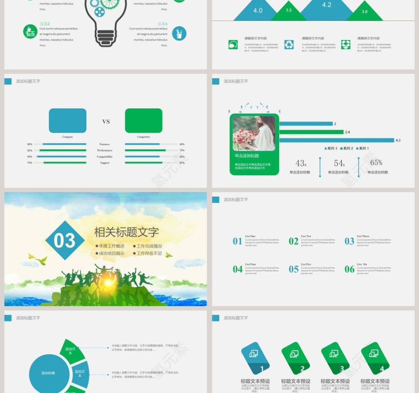 职业生涯规划PPT模板第3张