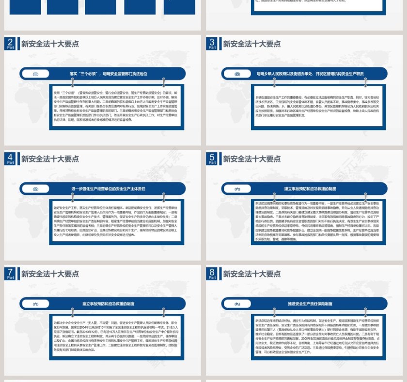 安全生产解读教育培训PPT模板第4张