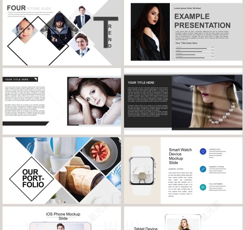 欧美风简约大气商业计划书PPT第5张