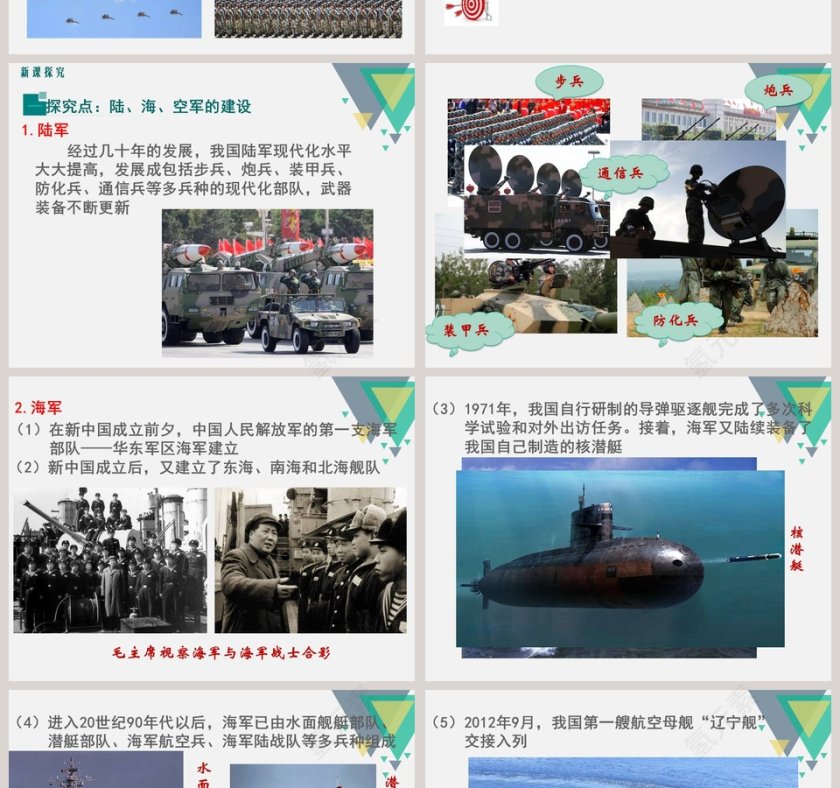 第五单元 国防建设与外交成就-钢铁长城商业计划书PPT模板第2张