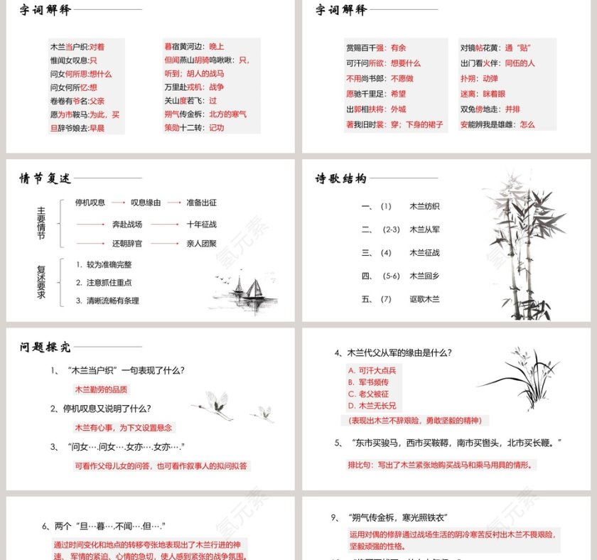 七年级语文课件《木兰诗》PPT第2张