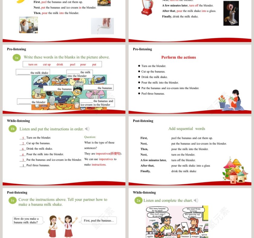 人教版八年级上册英语section A PPT课件第3张