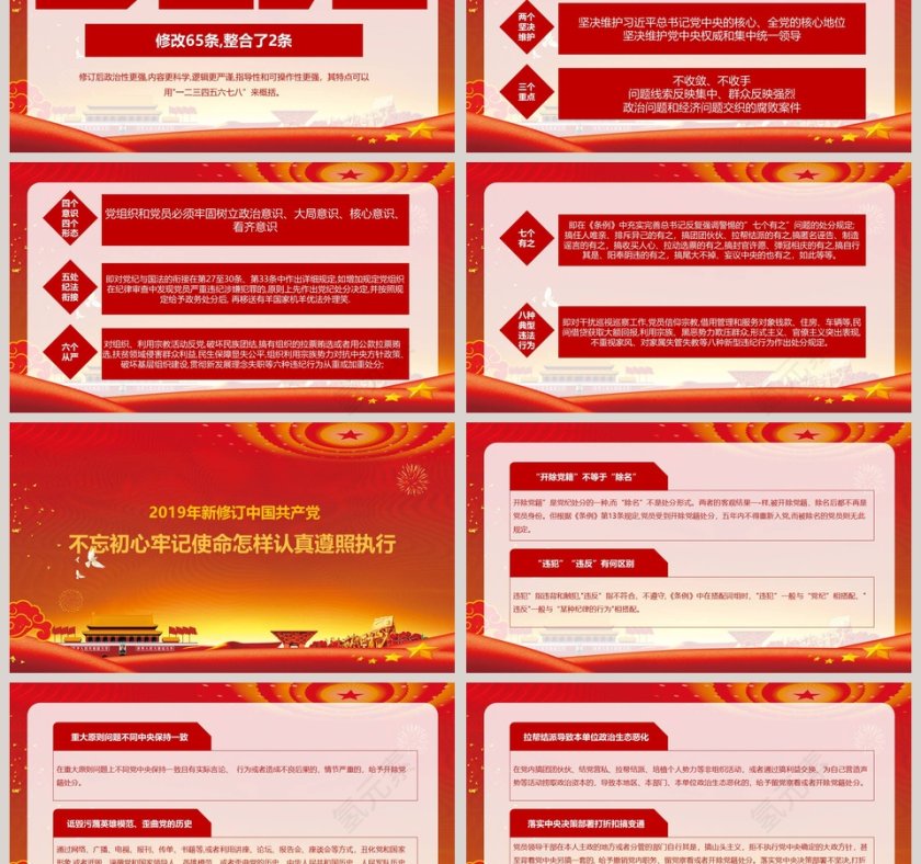 中国共产党纪律处分条例PPT第3张