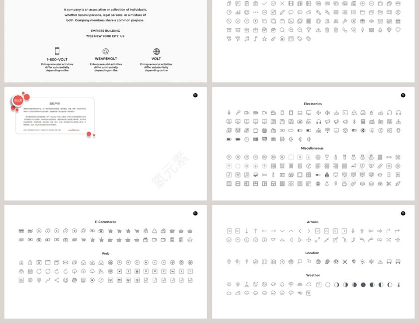 简约欧美商业计划书PPT第12张