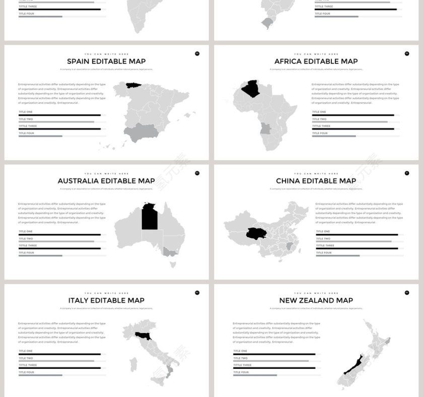 简约欧美商业计划书PPT第10张