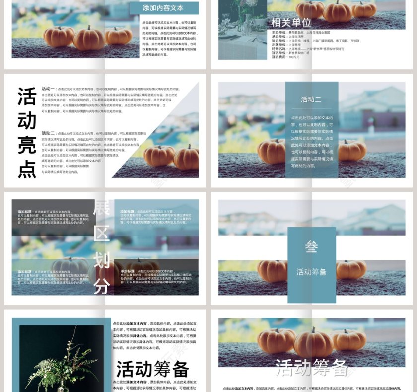 感恩节营销策划方案PPT模板第3张