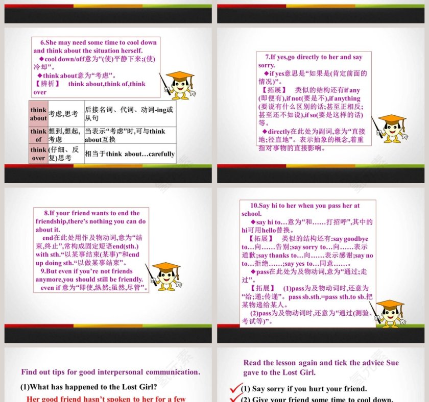 Unit 9  Communication-What Could Be Wrong教学ppt课件第4张